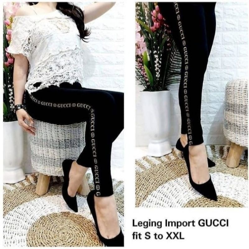 ☄️COD☄️Celana Legging Wanita List Premium Jumbo Fit S to XXL (Bb 40-80 kg)