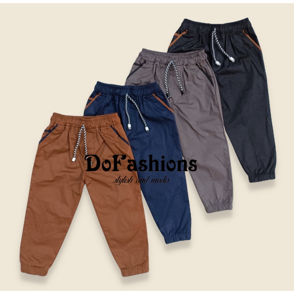 Paket Hemat 50 Ribu Dapat 3 Pcs Celana Joger Chino Anak Laki-laki Perempuan Umur 0-10 Tahun