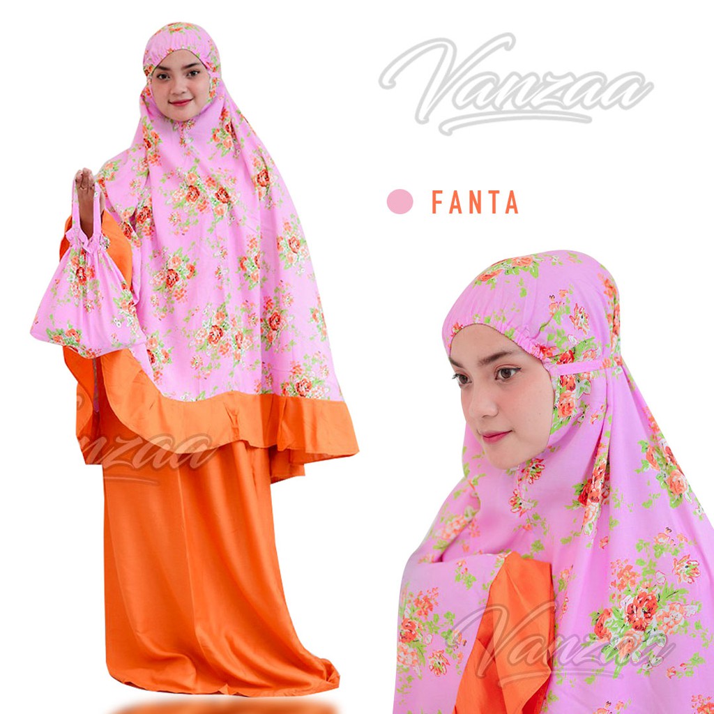 Mukena Motif Azura Kekinian Adem Murah Vanzaa 2022