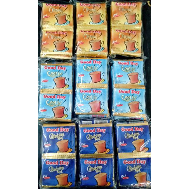 

Good Day 3in1 isi 10 sachet * 20 gram