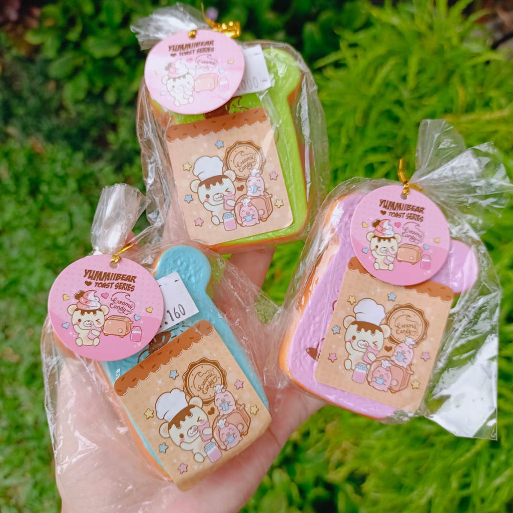 Creamiicandy YummiiBear Mini Toast / SALE Squishy Original Licensed