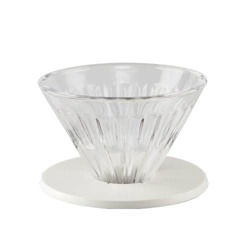 Jual Timemore Crystal Eye V60-01 glass dripper detachable base CODE161