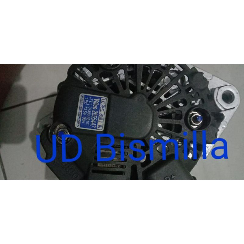 dinamo ampere amper kia Rio 2011up. hyundai grand avega  hyundai i10 i20  pin2 ori valeo