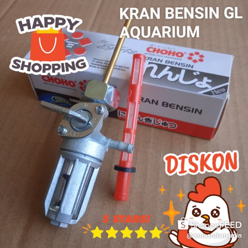 KRAN BENSIN GL PRO / MAX PNP MEGA PRO CB TIGER DLL (COD)