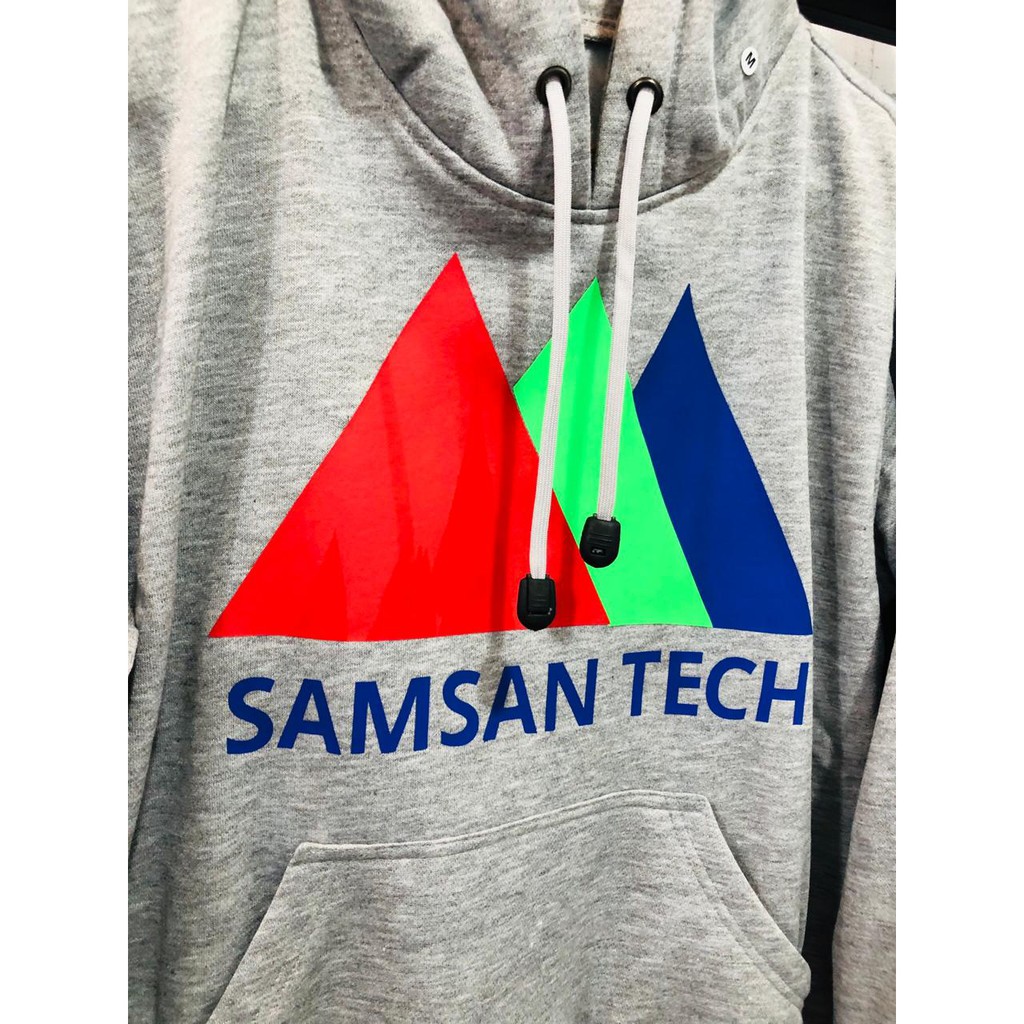 Hoodie SAMSAN TECH Grey Drama korea Start Up SandBox