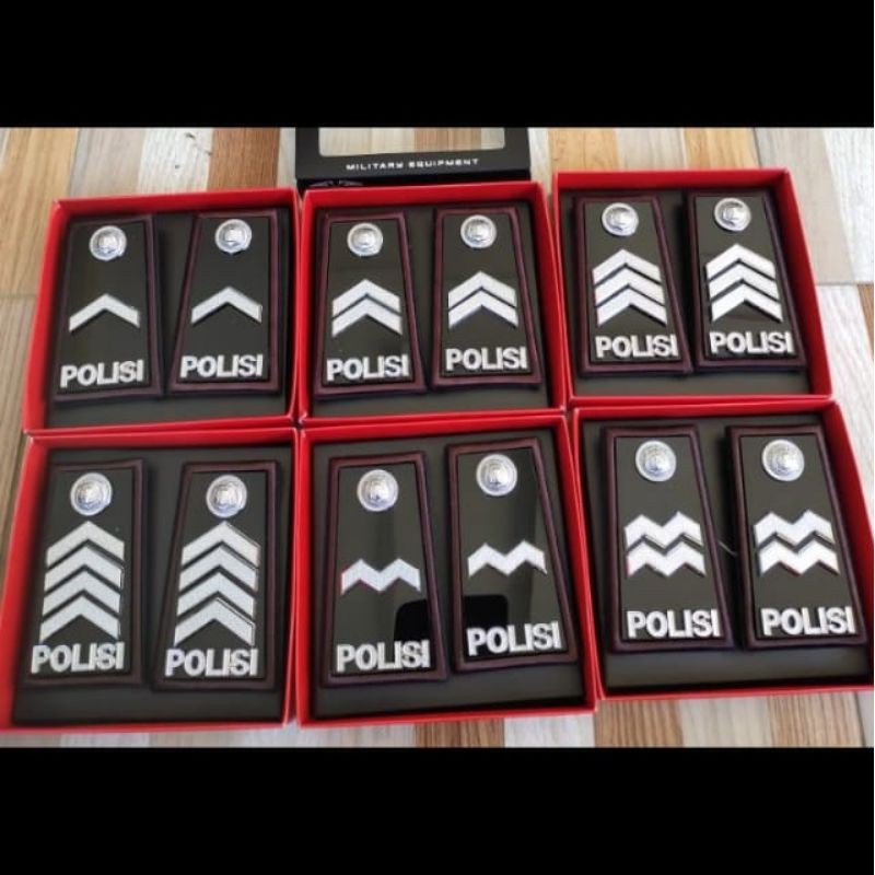 Jual Pangkat Polisi Tanda Pangkat Polisi Pdh Original Akrilik Indonesia ...