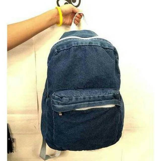 Tas Wanita Ransel Jeans Tas Cewek Ransel