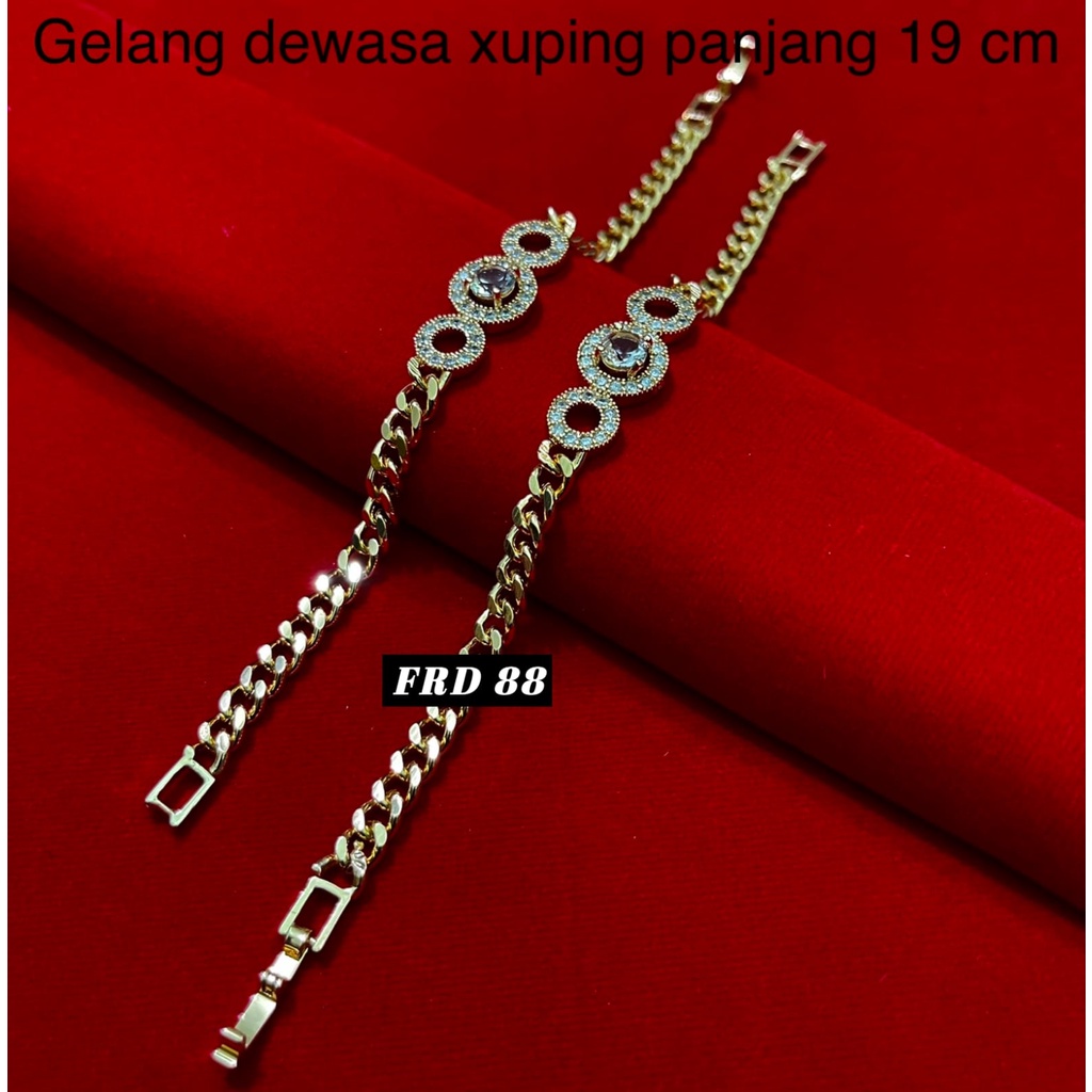 gelang tangan rantai permata wanita byk piliahan model lain ya kk silahkan klik