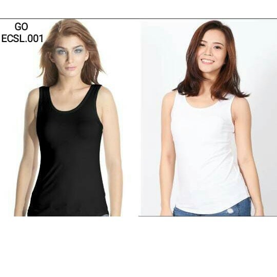 gosCRESSIDA TANKTOP CEWEK- ECSL.001 Kaos Cewek Atasan