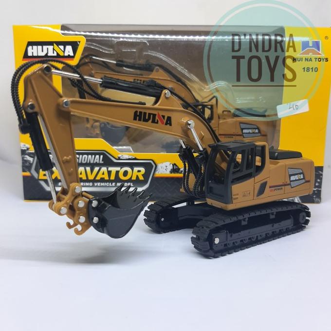 Diecast Miniatur Alat Berat Excavator Huina - Die-Cast Excavator Model