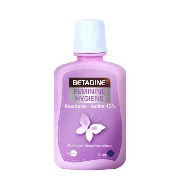 Betadinne Feminine Hygiene Wash 60ml/ Pembersih Kewanitaan