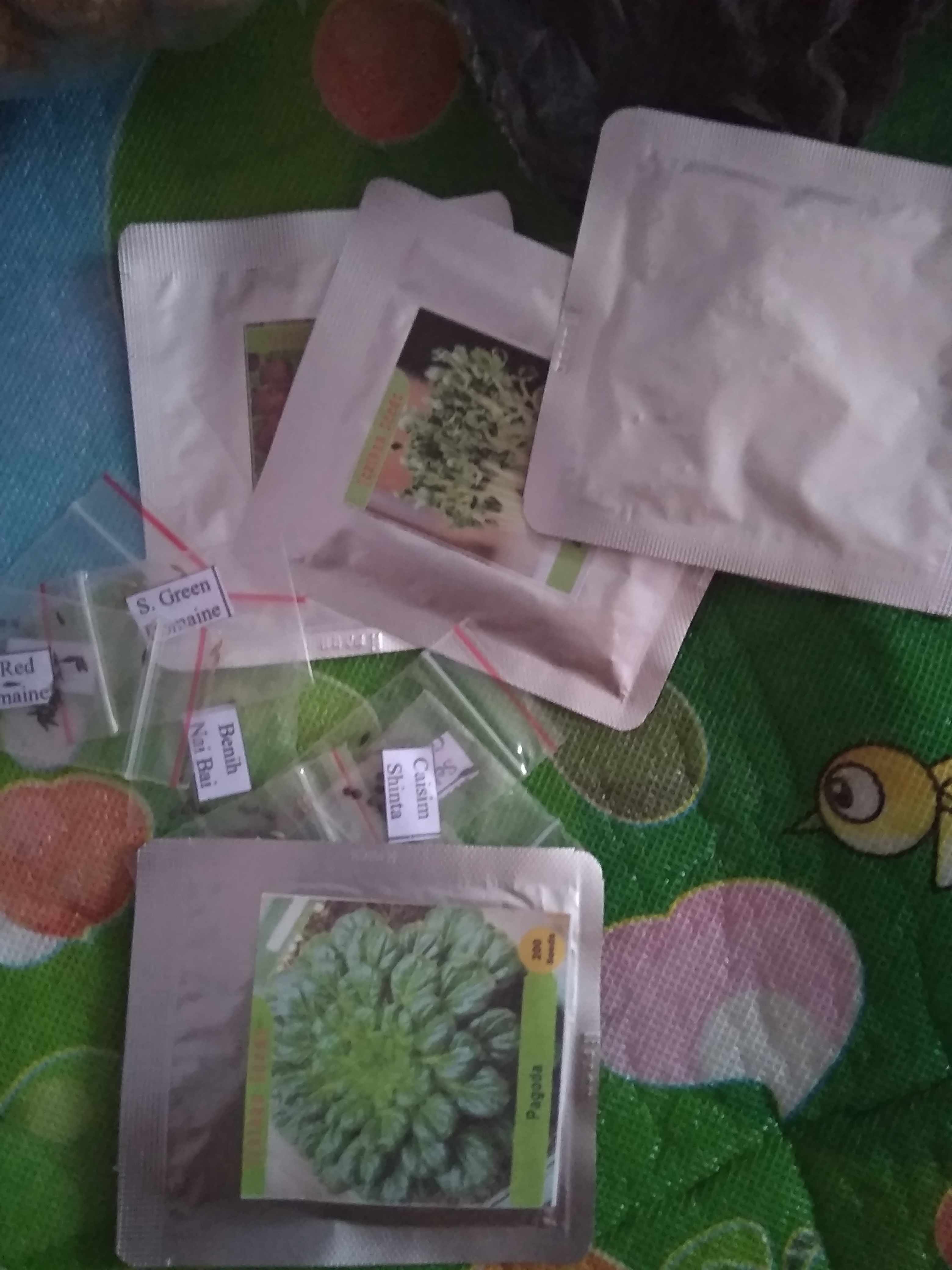 Benih Bibit Biji Alfalfa Microgreens Kemasan Alumunium Foil