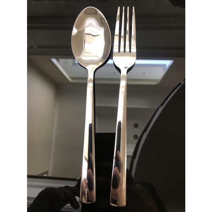 ~~~~~] Sendok garpu dinner isi 6 stainless steel tebal restaurant hotel