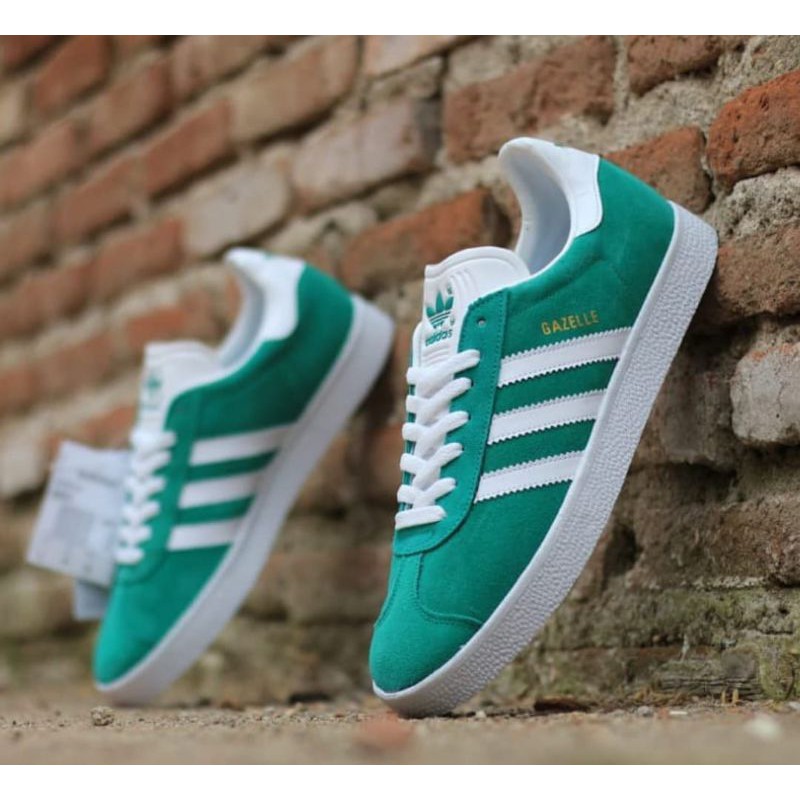 Adidas Gazelle Green White