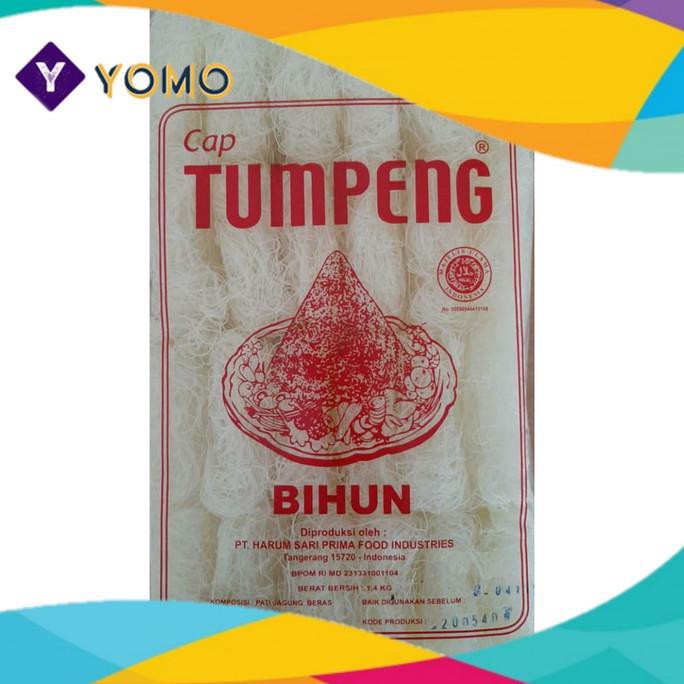 

Terlaris# Bihun Beras Jagung Cap Tumpeng Harum Sari Halal 1,4 Kg 24 Pcs