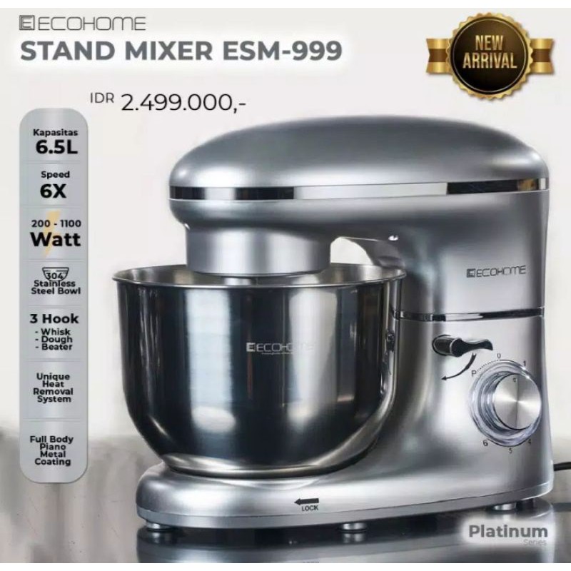 ECOHOME STAND MIXER -ESM999 original premium quality.