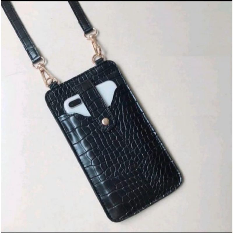 CROCO POCKET-TAS SELEMPANG-DOMPET SLEMPANG-SLING PHONE