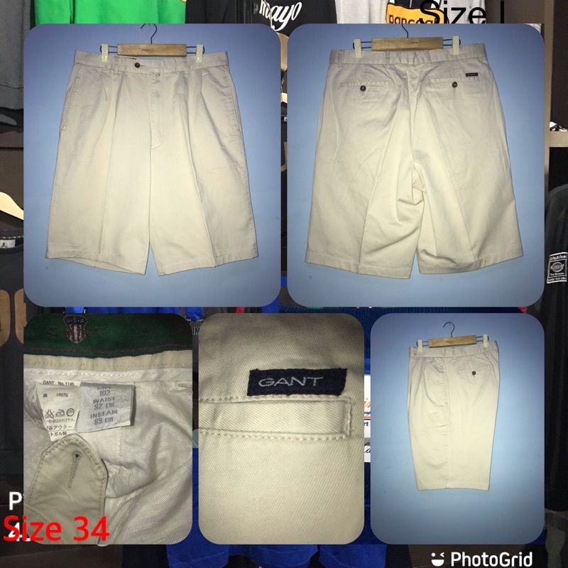 celana chino pendek gant