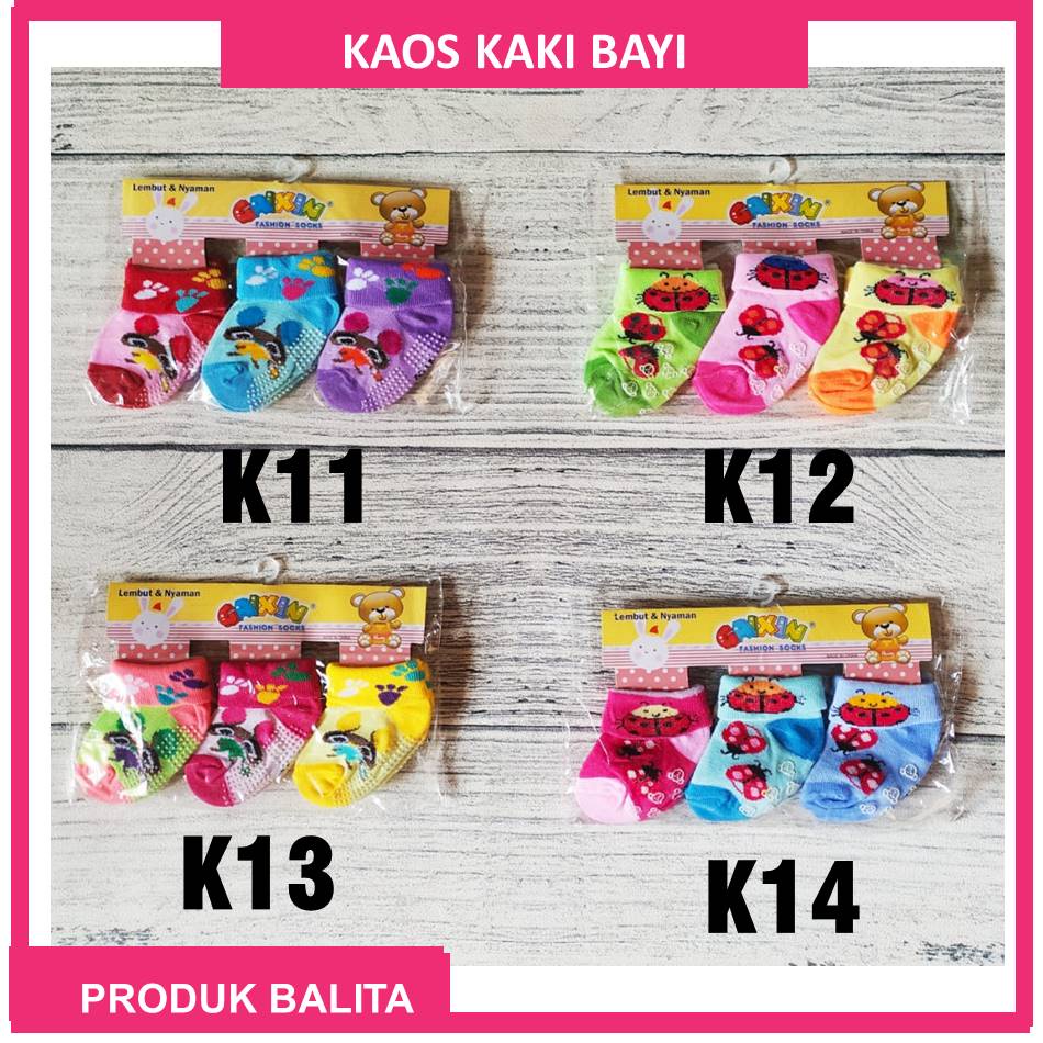 Kaos Kaki Bayi Baru Lahir Prewalker Baby Sock