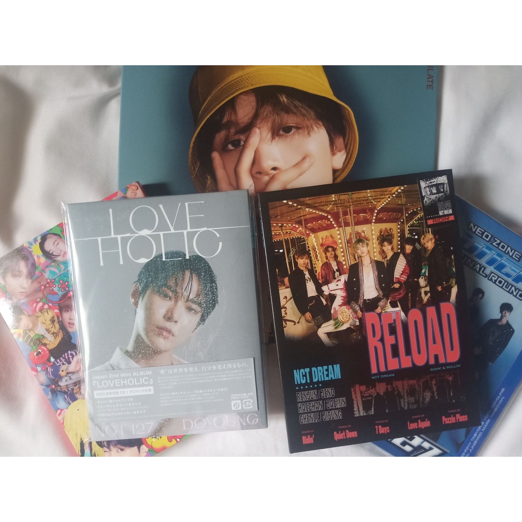 Album only NCT Regulate haechan loveholic doyoung punch 1st player hot sauce crazy reload ridin ver