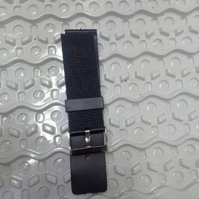 Strap tali jam tangan universal rubber karet 18 20 22 24 mm