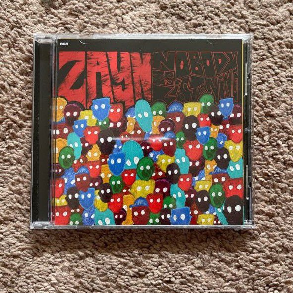cd zayn nobody is listening import