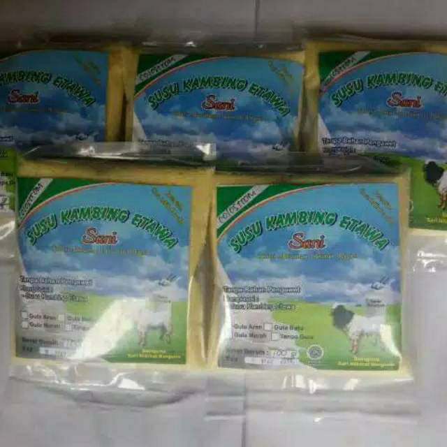 Murni colostrum susu kambing etawa 100g/1ons murni asli tanpa campuran baik untuk herbal alami susu kambing