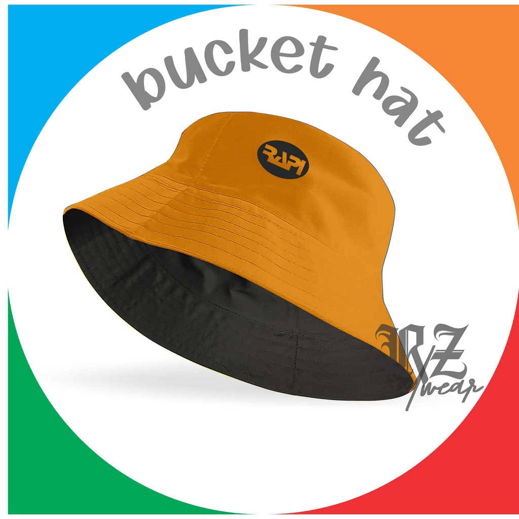 Bucket Hat Topi Gunung Pria Anti Pans Jungle Hat