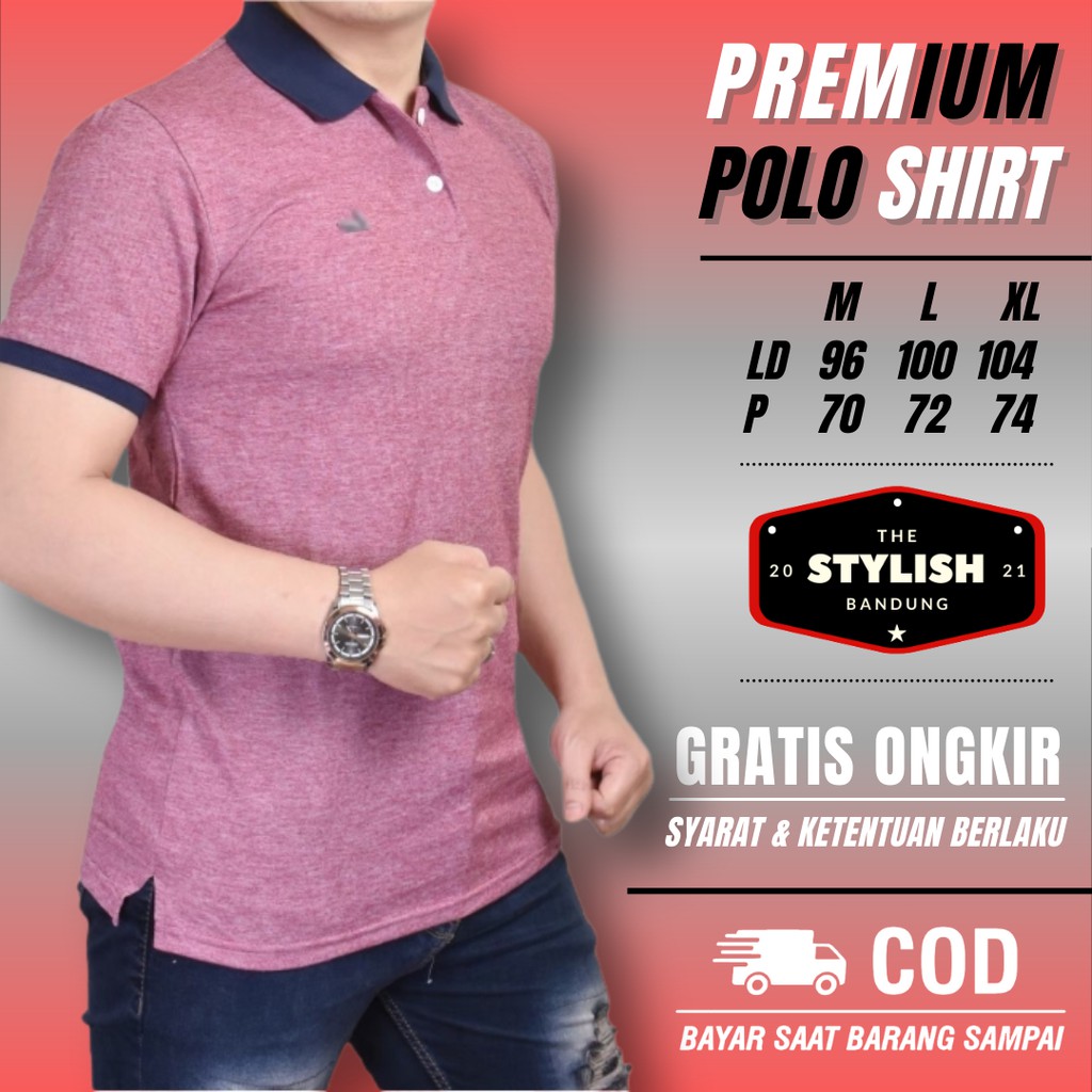 Kaos Polo Pria / Kaos Kerah Pria / Polo Shirt Pria / Kaos Polo / Polo / Kaos Kerah / Polo Shirt