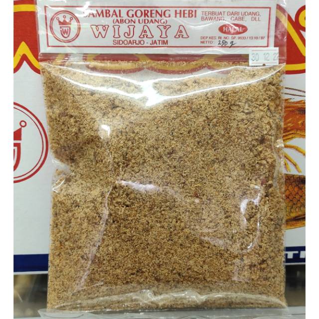 

Hebi Udang / Abon Udang Wijaya Sidoarjo 250gr