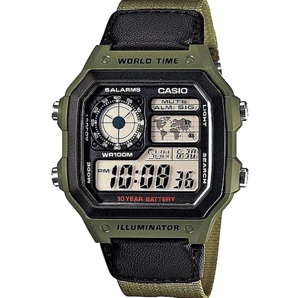 AE-1200WHB-3B Jam Tangan Digital Pria Casio Asli Original