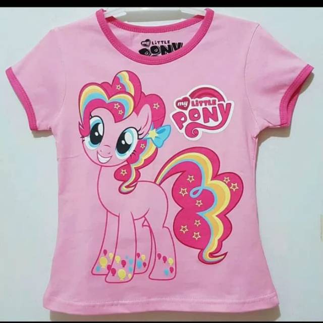  Kaos  Karakter  Anak  Oshkosh Motif Kuda  poni  pink 1 sd 6 