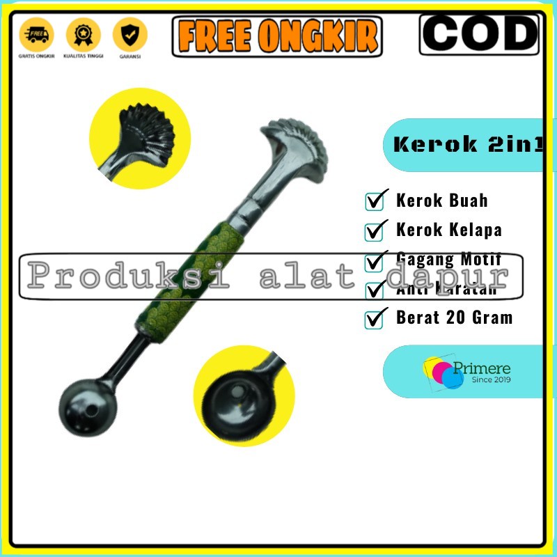 Kerokan Kelapa Muda / Serutan Buah Kelapa