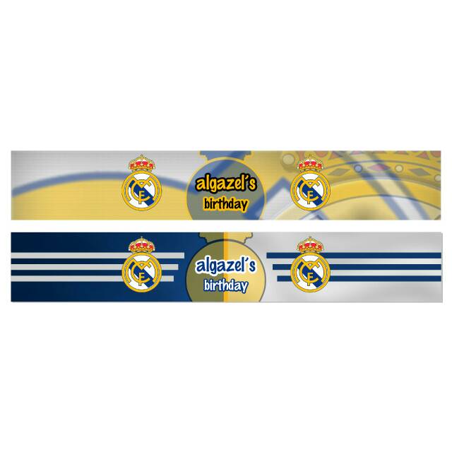

sticker label box bento rice - real madrid