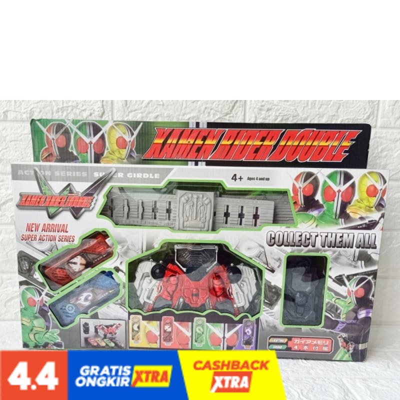 SUPER PROMO MAINAN DX BELT DRIVER KAMEN RIDER DOUBLE W NO. 901656 SABUK RIDER USB TERMURAH