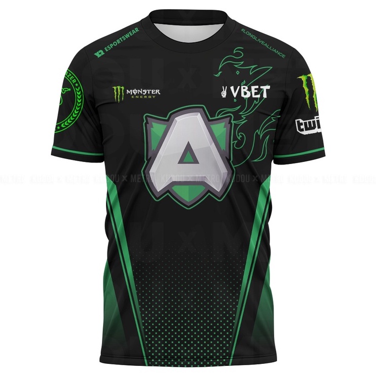 Jersey Team Alliance Gaming DOTA2 Unisex