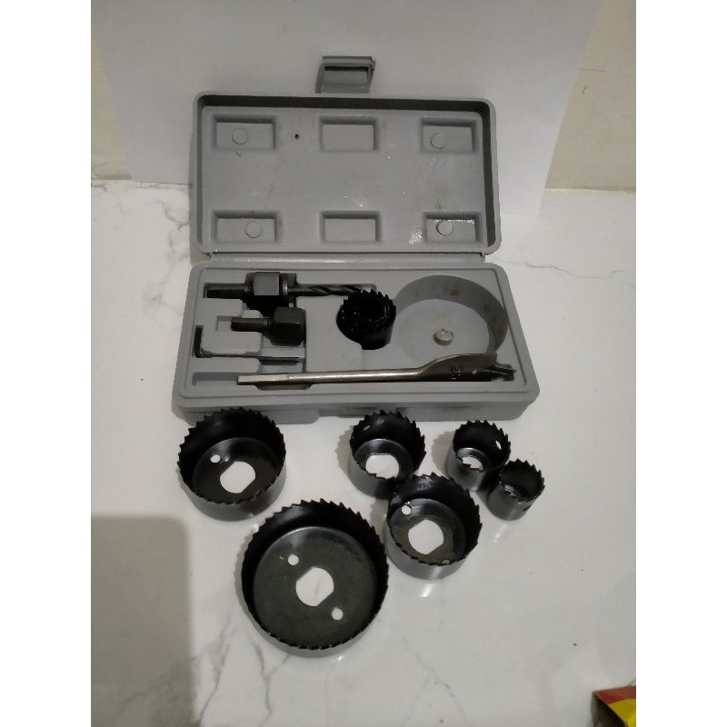 hole Saw set 13pcs mata bor lingkaran