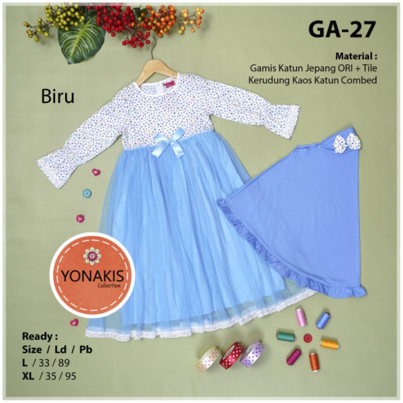 setelan anak Yonakis kode GA-27