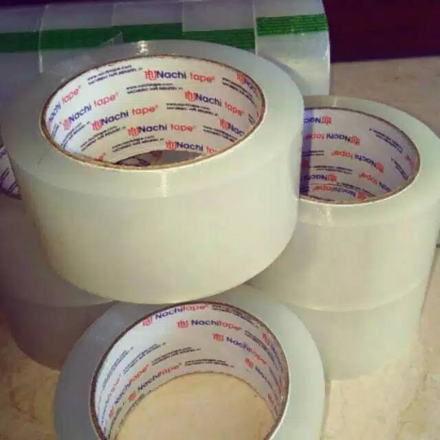 Lakban bening NACHI Isolatip NACHI BENING 48MM pjg 100yard