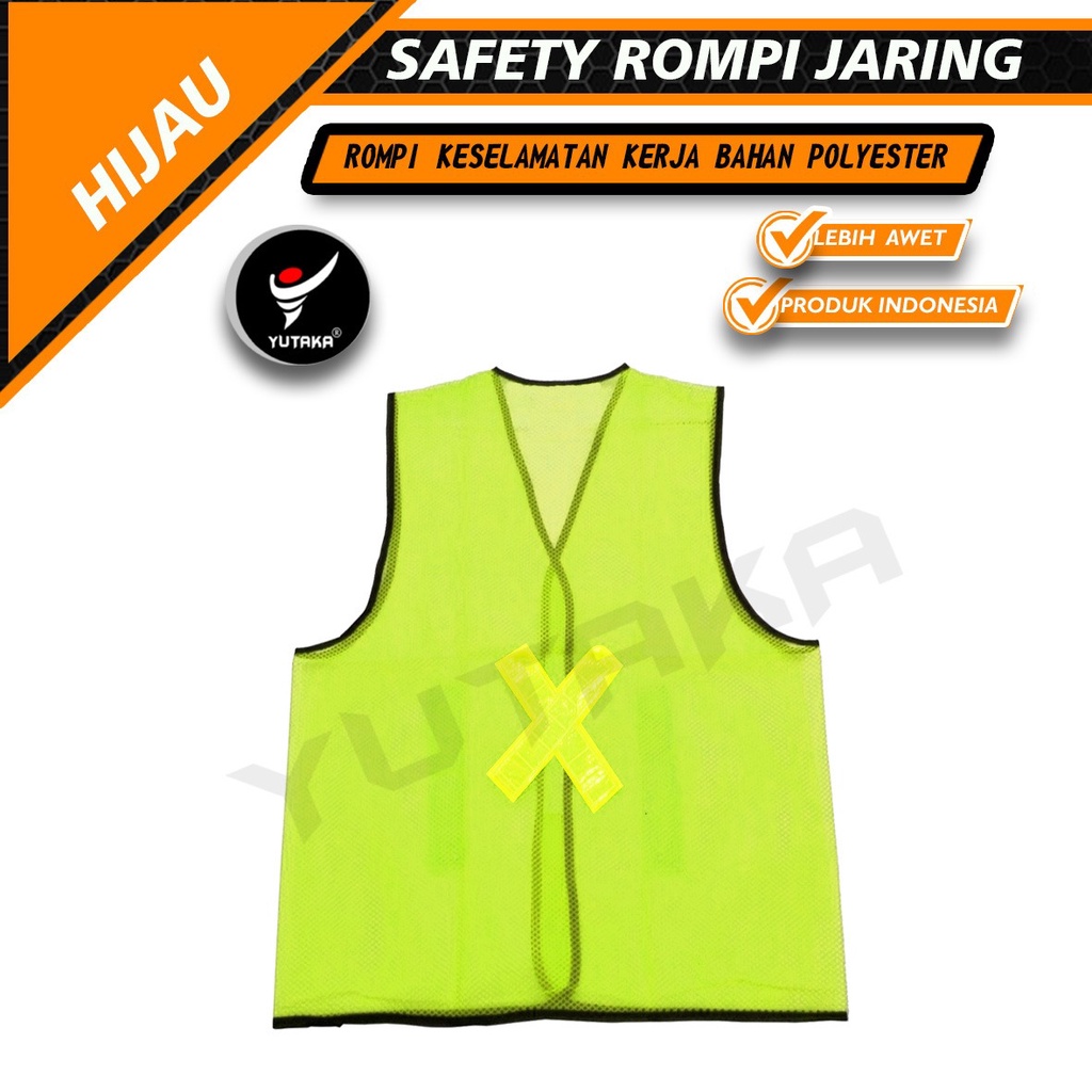ROMPI JARING _ROMPI SAFETY warna hijau