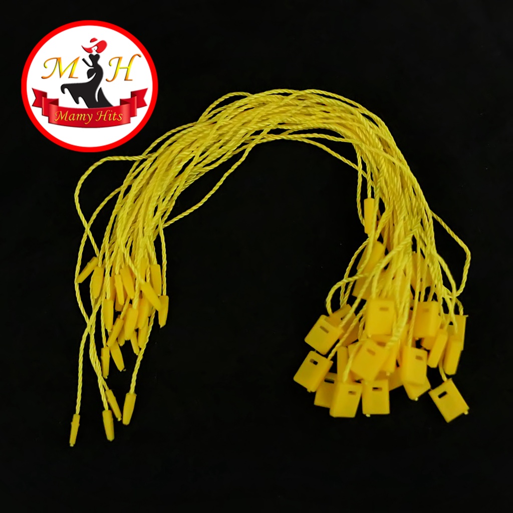 

Tali Hang Tag / Nylon / Lock Pin / Tali Hangtag / Kuning