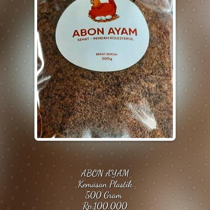 

Abon Ayam Kampung