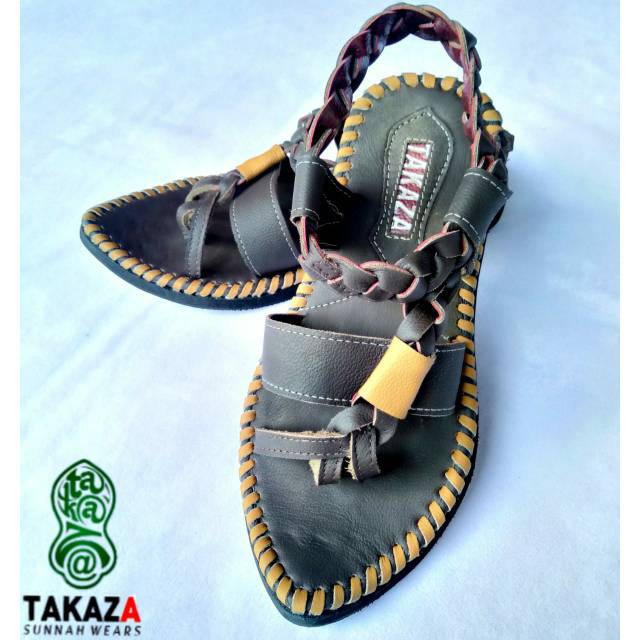 Sandal Keren Model Terompah Full Kulit Sapi Orginal