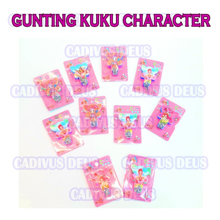 GUNTING KUKU KARAKTER - GUNTING KUKU ANAK - SOUVENIR NIKAH - FANCY LUCU