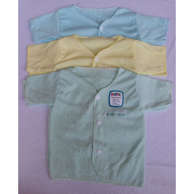 6 pis baju tanggan pendek babyzoo 0-6 bulan