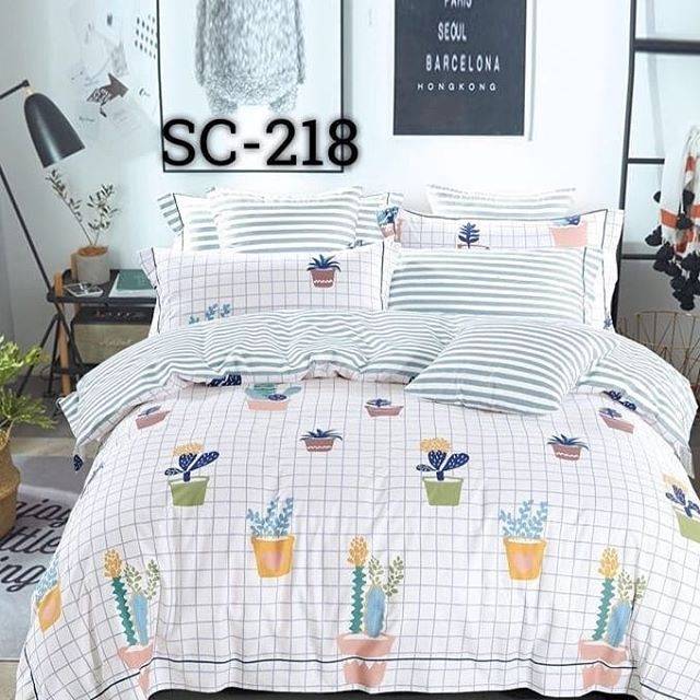 Bedding - Sprei motif pot kaktus