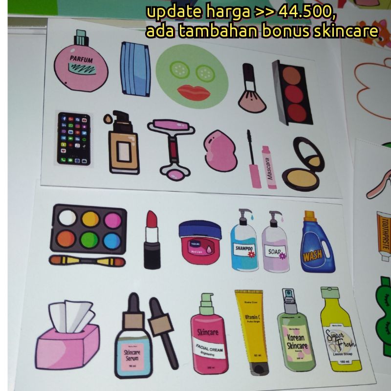 Mainan Viral Bongkar Pasang Anak Mainan Edukasi  Bebek House Viral Paper Doll Mainan Anak Viral Paperduck Tiktok Paper Duck