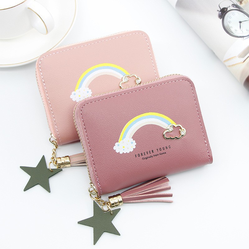 Dompet Mini Wanita Dompet Pendek Koin &amp; Dompet Kartu Import Real Pict ACC FASHION MURAH