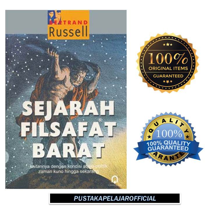 Buku Original Sejarah Filsafat Barat / Bertrand Russell / Pustaka Pelajar-1