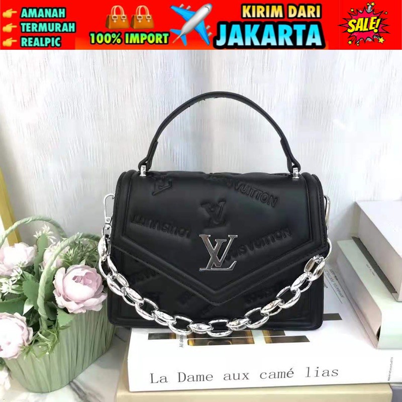 TI 3068 - TAS HANDBAG WANITA IMPORT MURAH BRANDED  PREMIUM - E